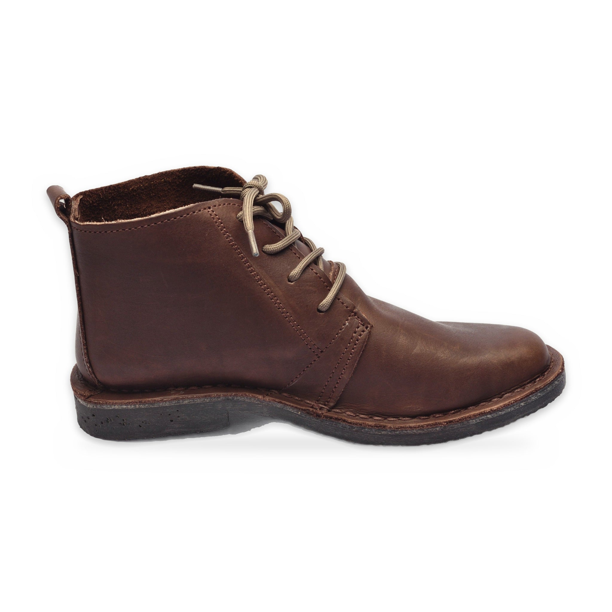 Urban Vellies High Cut – Dark Brown Leather