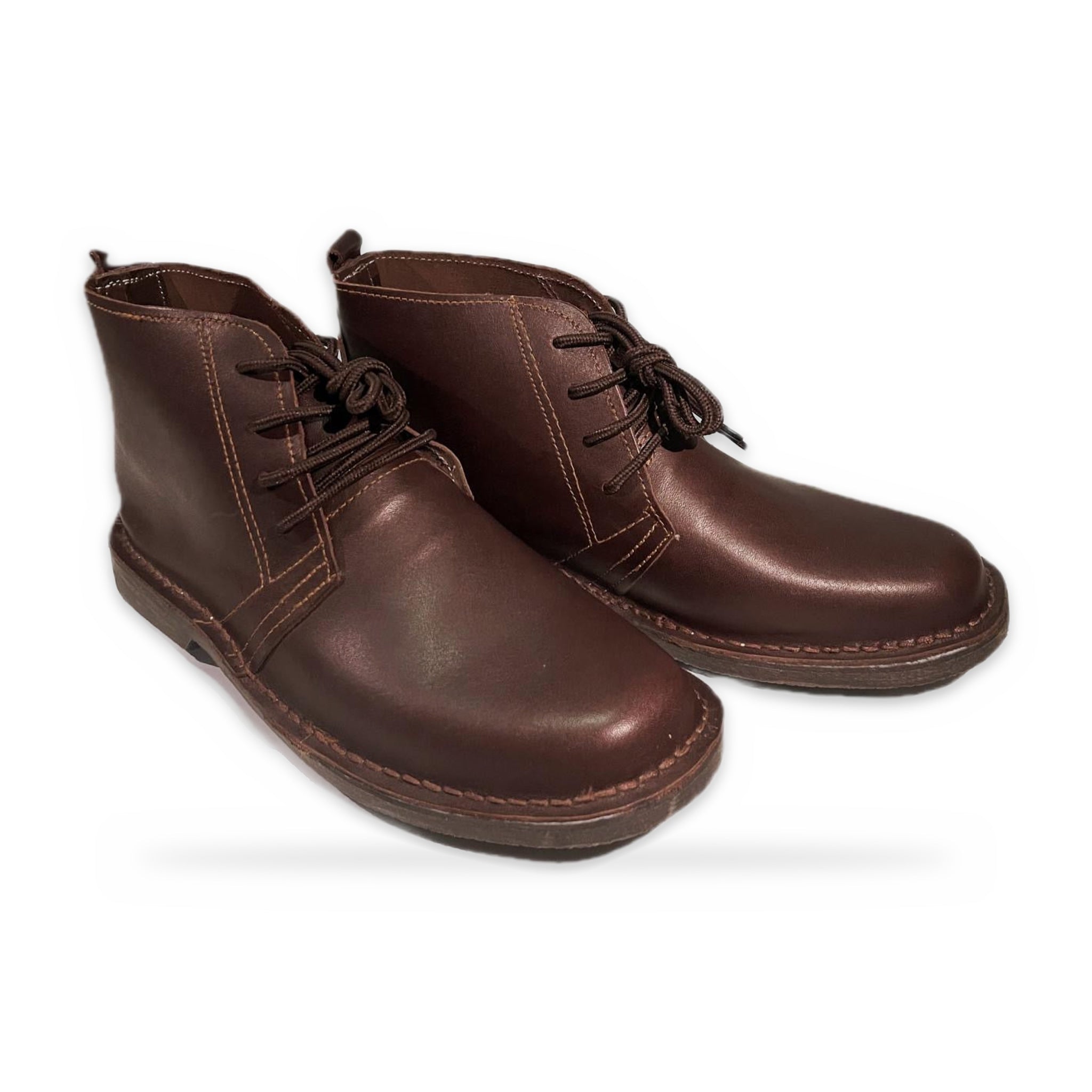 Urban Vellies High Cut – Dark Brown Leather